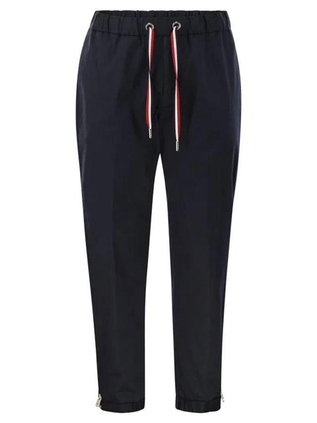 MONCLER Pants In Blue Product Image