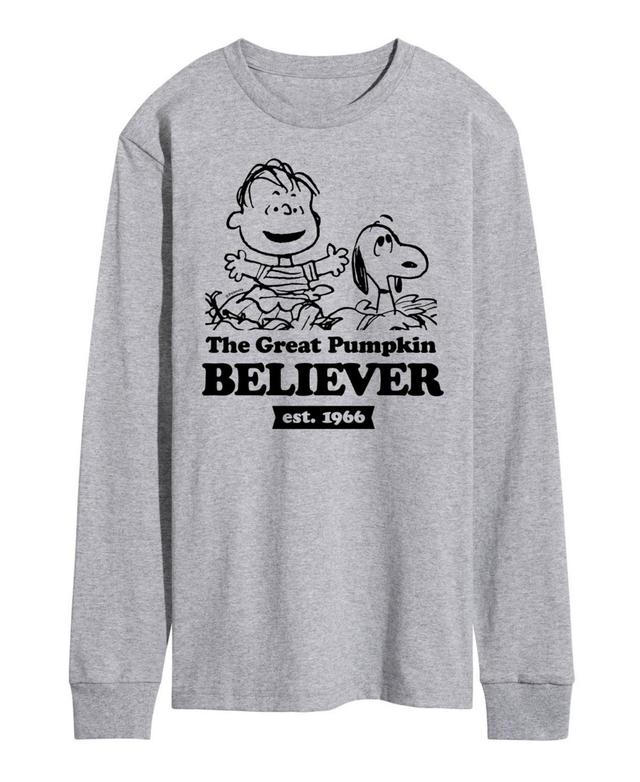 Airwaves Mens Peanuts Great Pumpkin Believer T-shirt Product Image