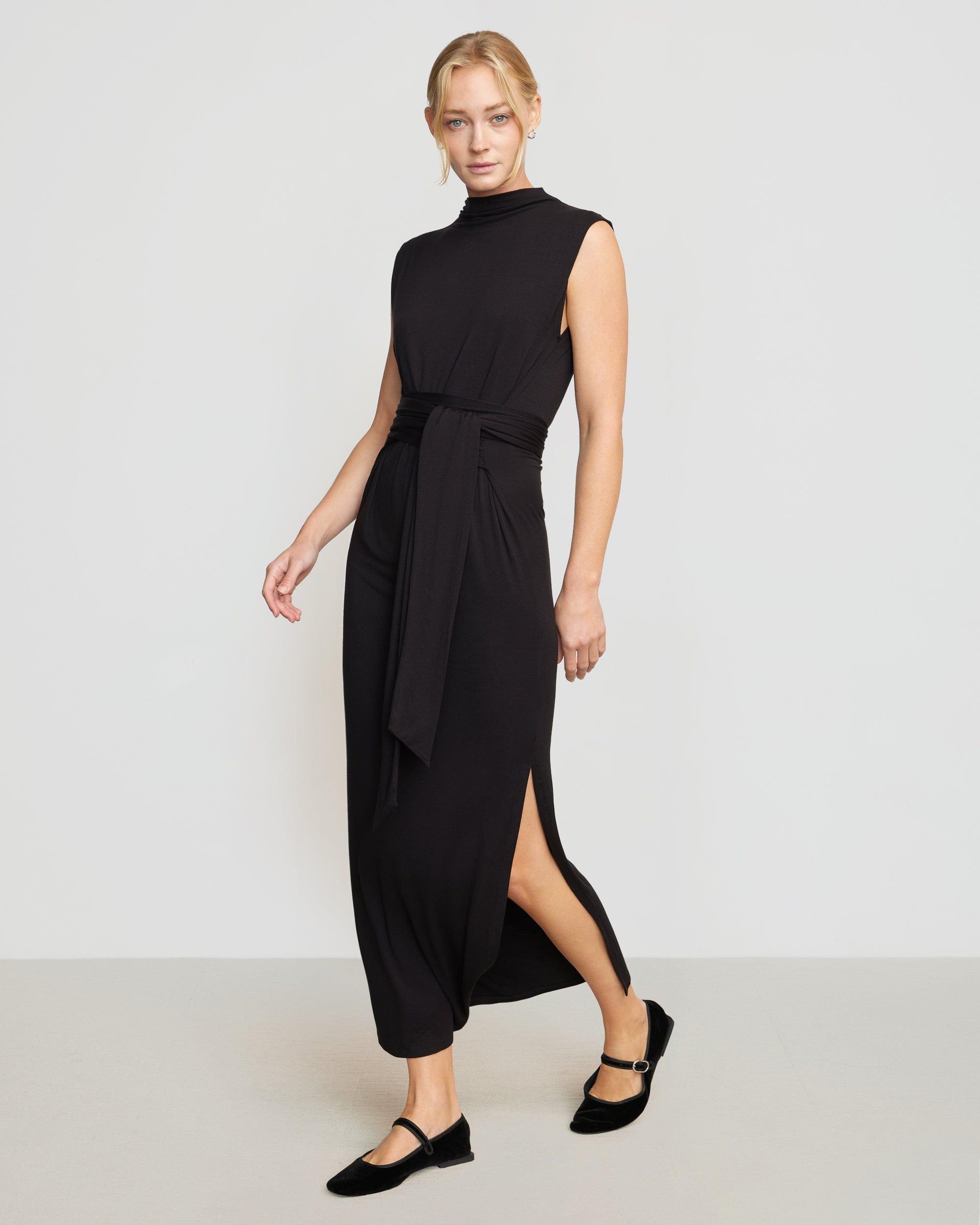 Eden Sleeveless Tie-Front Dress Product Image