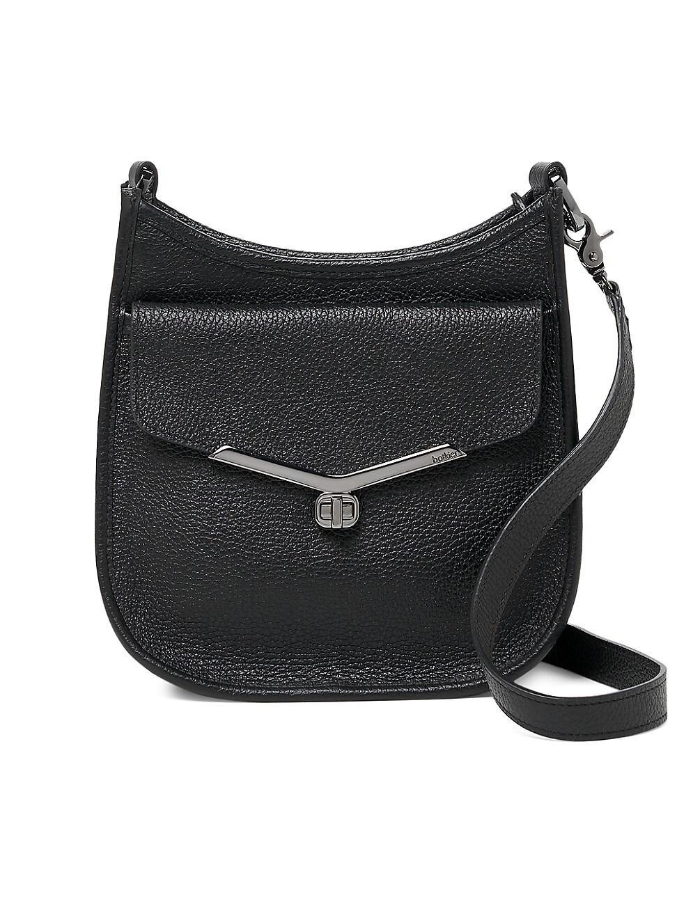 Womens Small Valentina Leather Hobo Bag Product Image