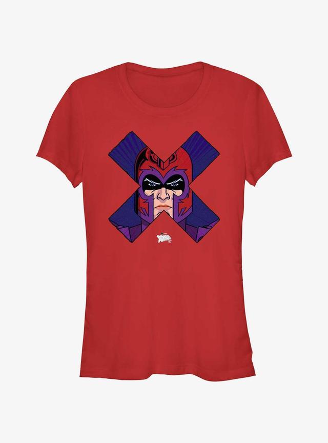 X-Men '97 Magneto Face Girls T-Shirt Product Image