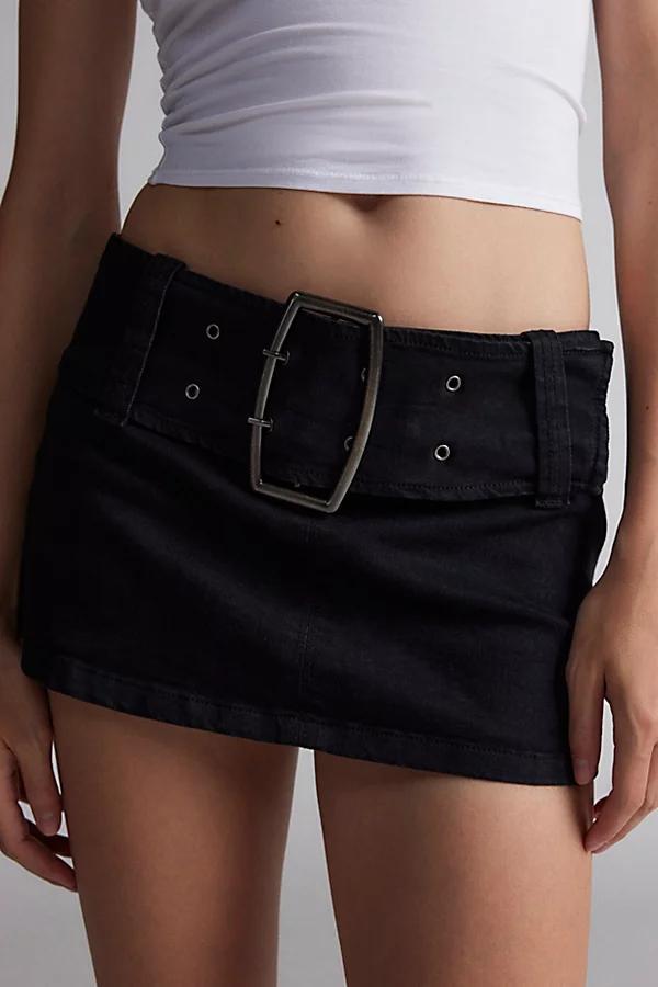 Silence + Noise Kate Belted Micro Skort Womens at Urban Outfitters Product Image