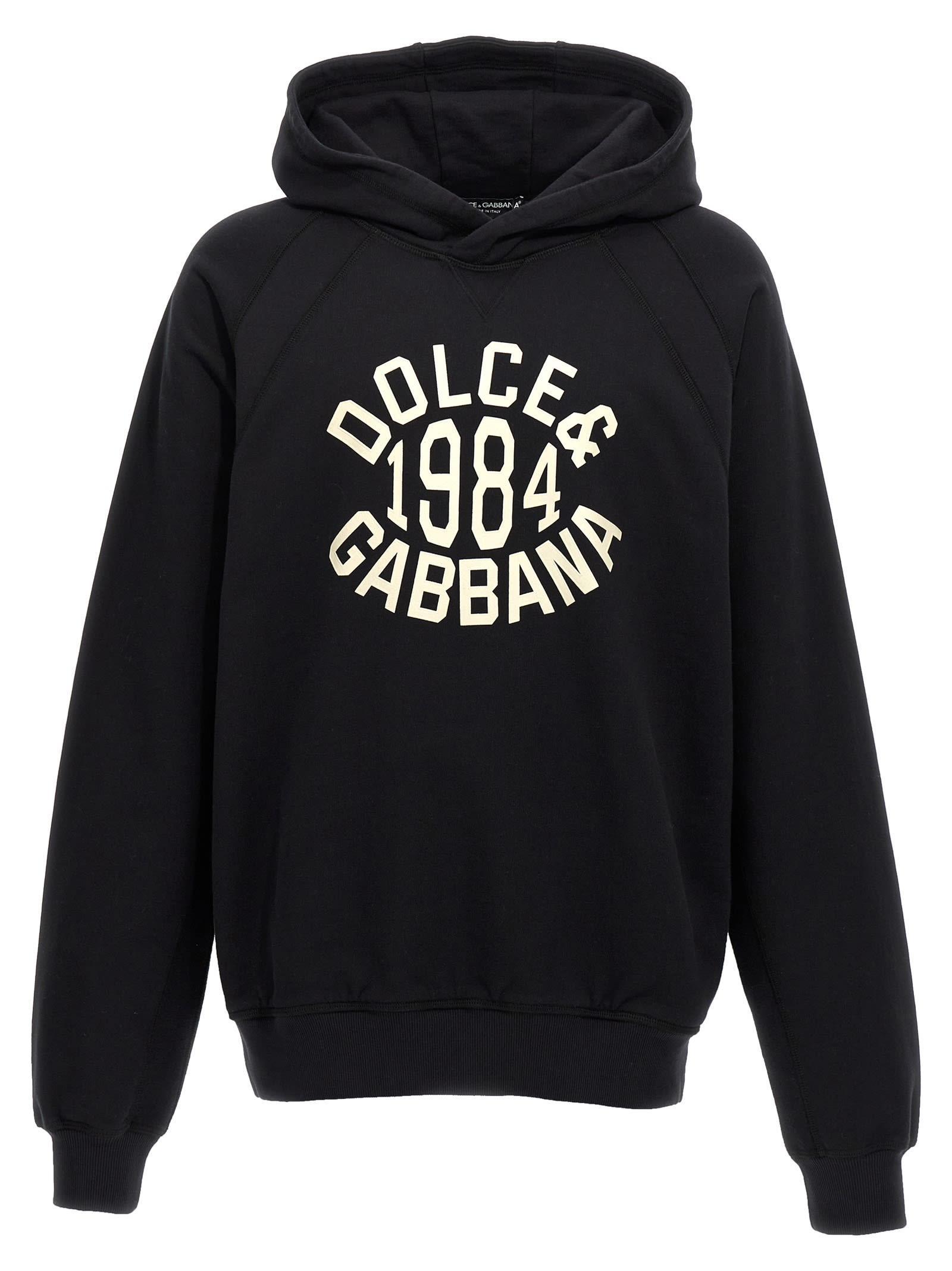 Logo Print Hoodie In Black Product Image