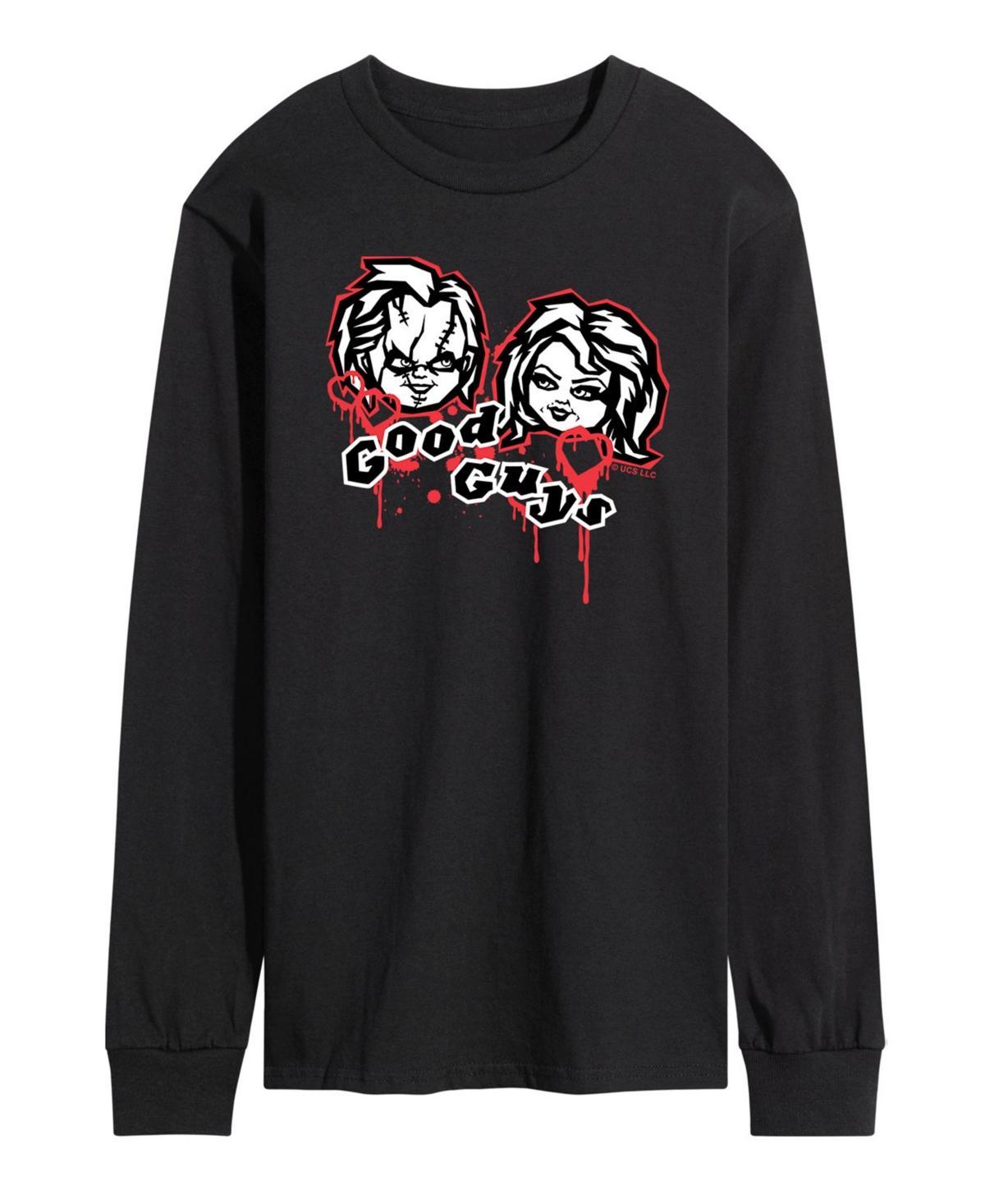 Chucky Men's Good Guys Graphic Long Sleeve T-Shirt, Black, Small Product Image