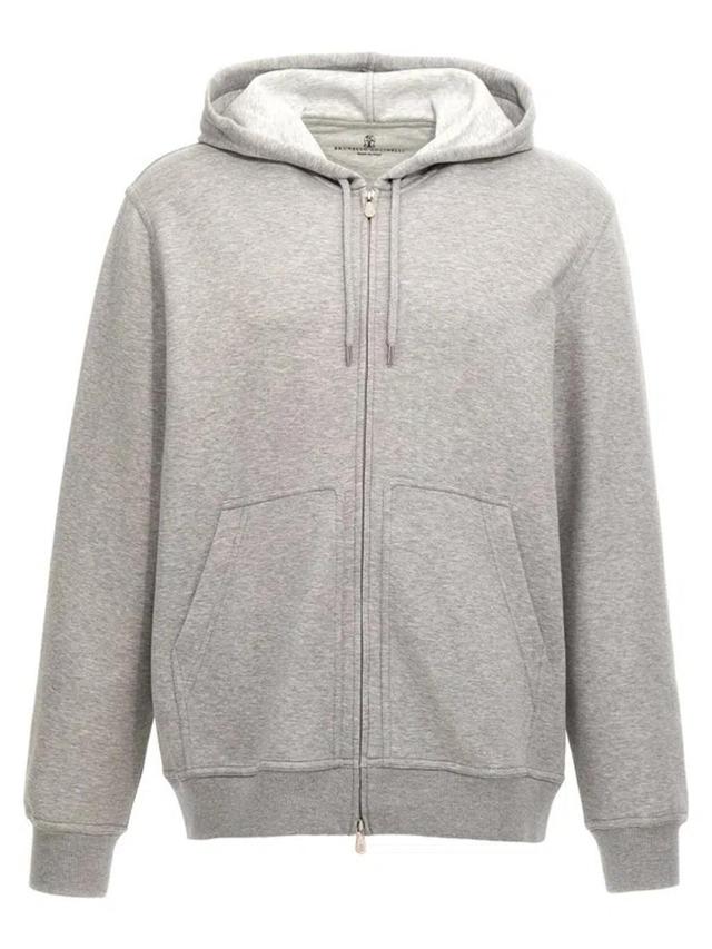 Hoodie In Gray Product Image