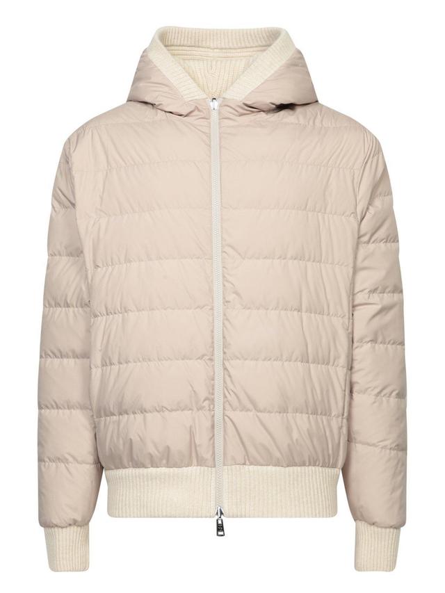 MONCLER Jackets In Beige Product Image