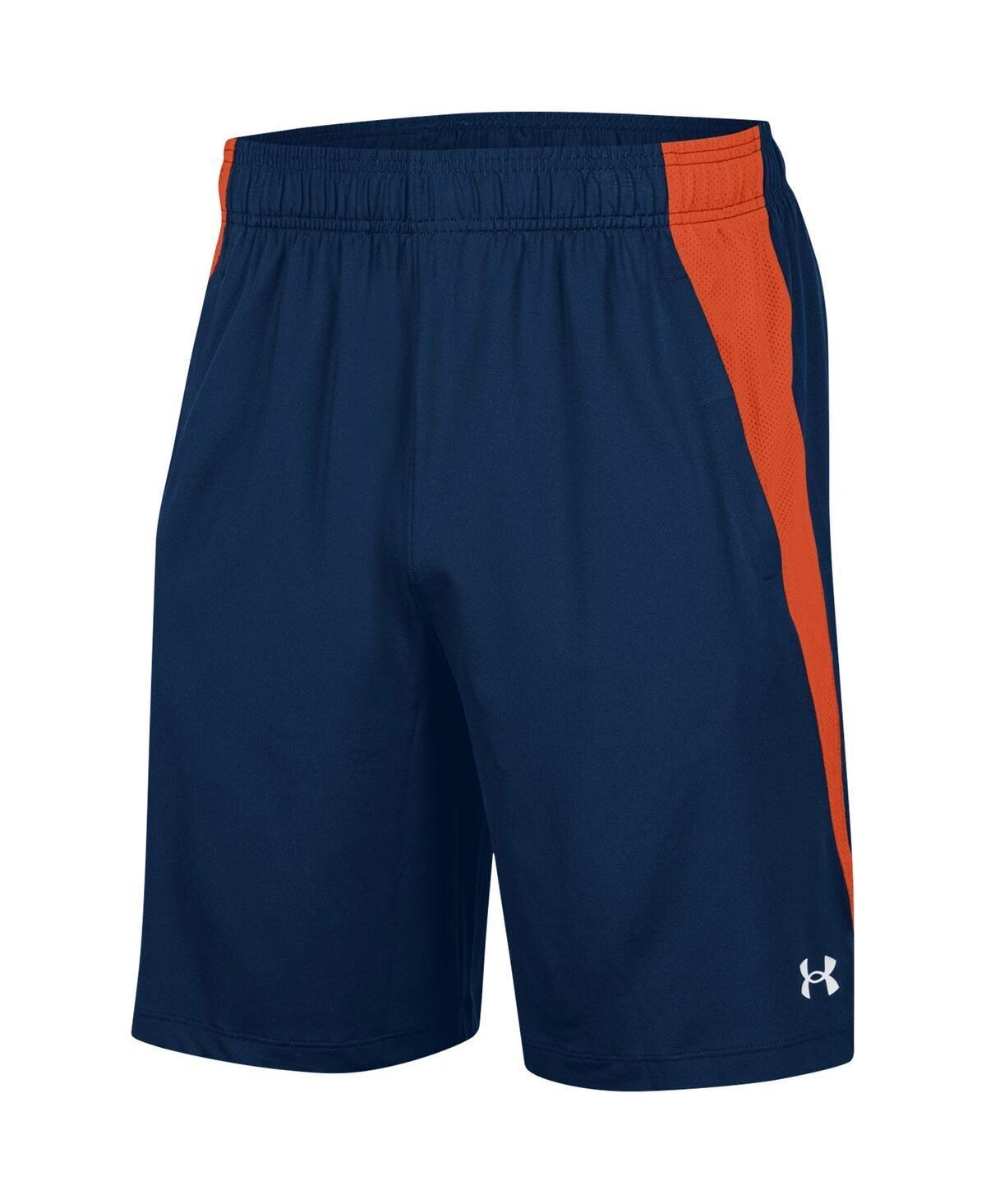 Mens Under Armour Navy Auburn Tigers Tech Vent Shorts Product Image