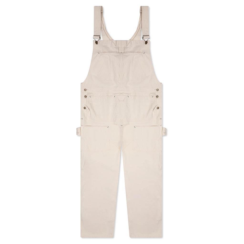 Overalls 10oz Cotton Canvas - Off White Male Product Image