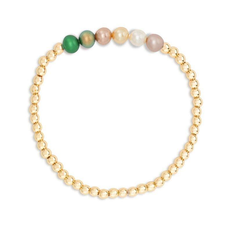 Luca + Danni Pot-O-Gold Stretch Bracelet, Womens Gold Tone Product Image