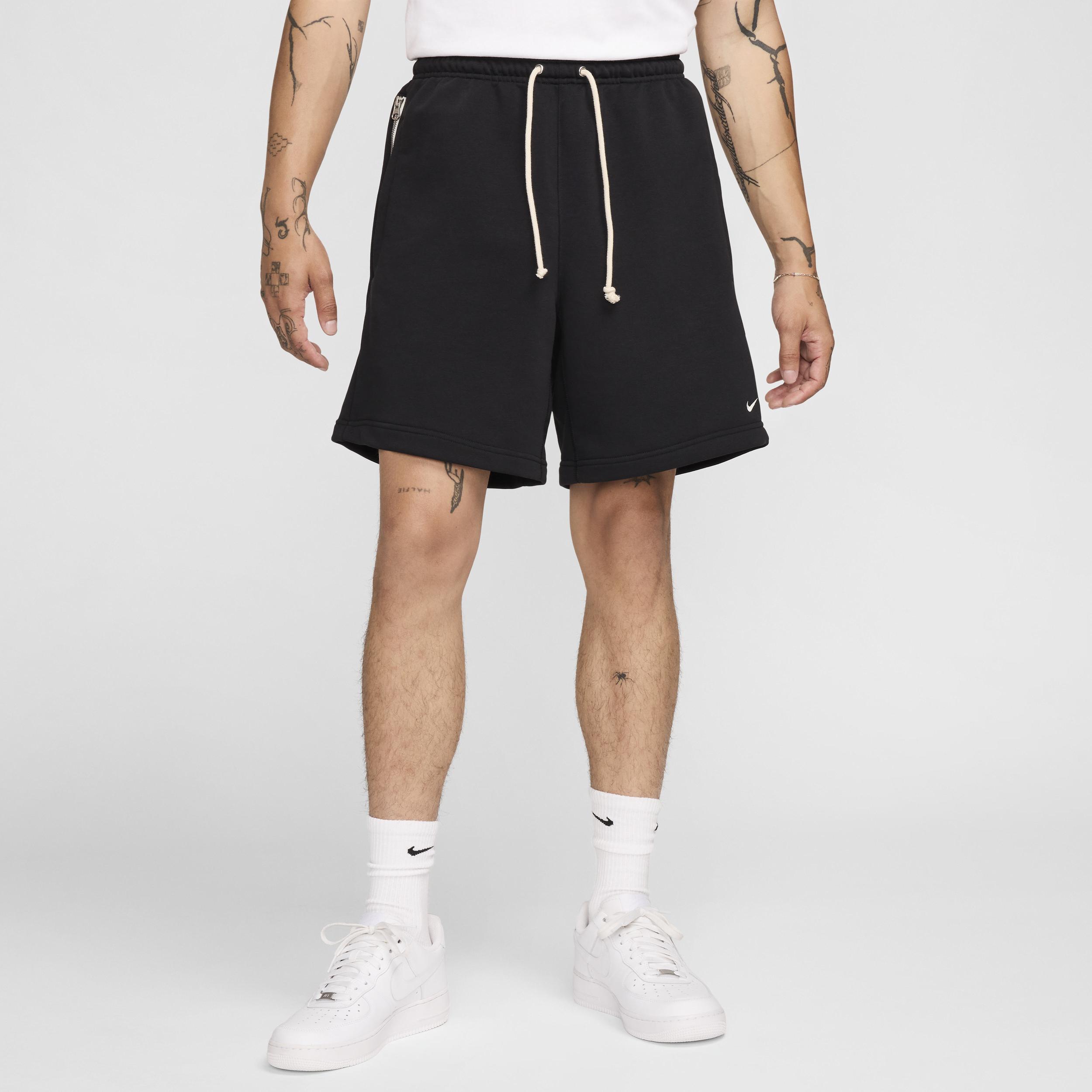 Nike Mens Standard Issue 8 Dri-FIT Fleece Basketball Shorts Product Image