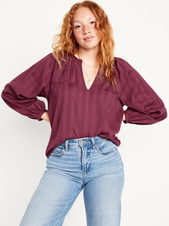 Textured Dobby Top for Women Product Image