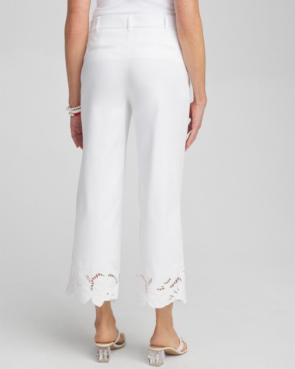 Cotton Sateen Cut Work Crops Product Image