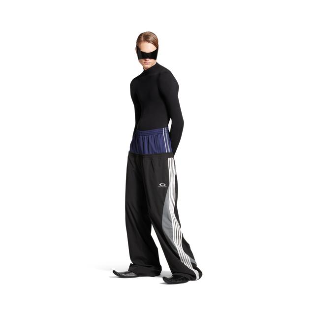 Men's Cut-up Tracksuit Pants in Black Product Image