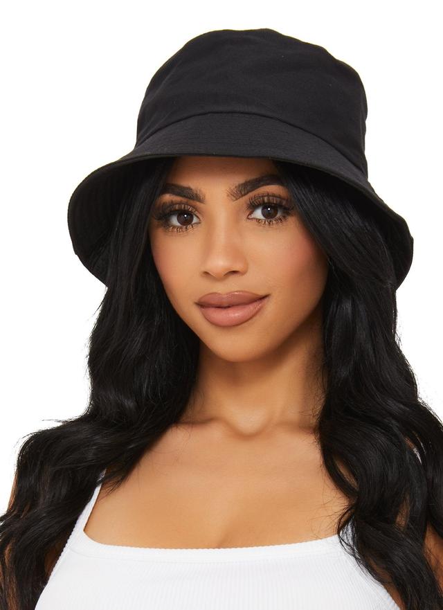 Reversible Twill Bucket Hat Female Product Image