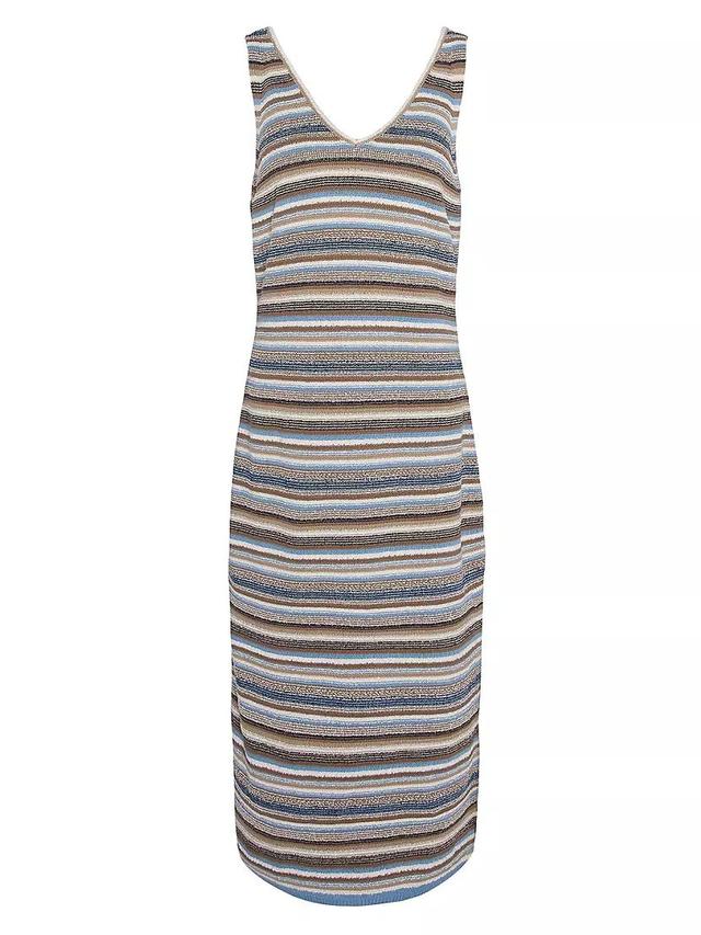 Blakeney Stripe Cotton-Blend Knit Midi-Dress Product Image