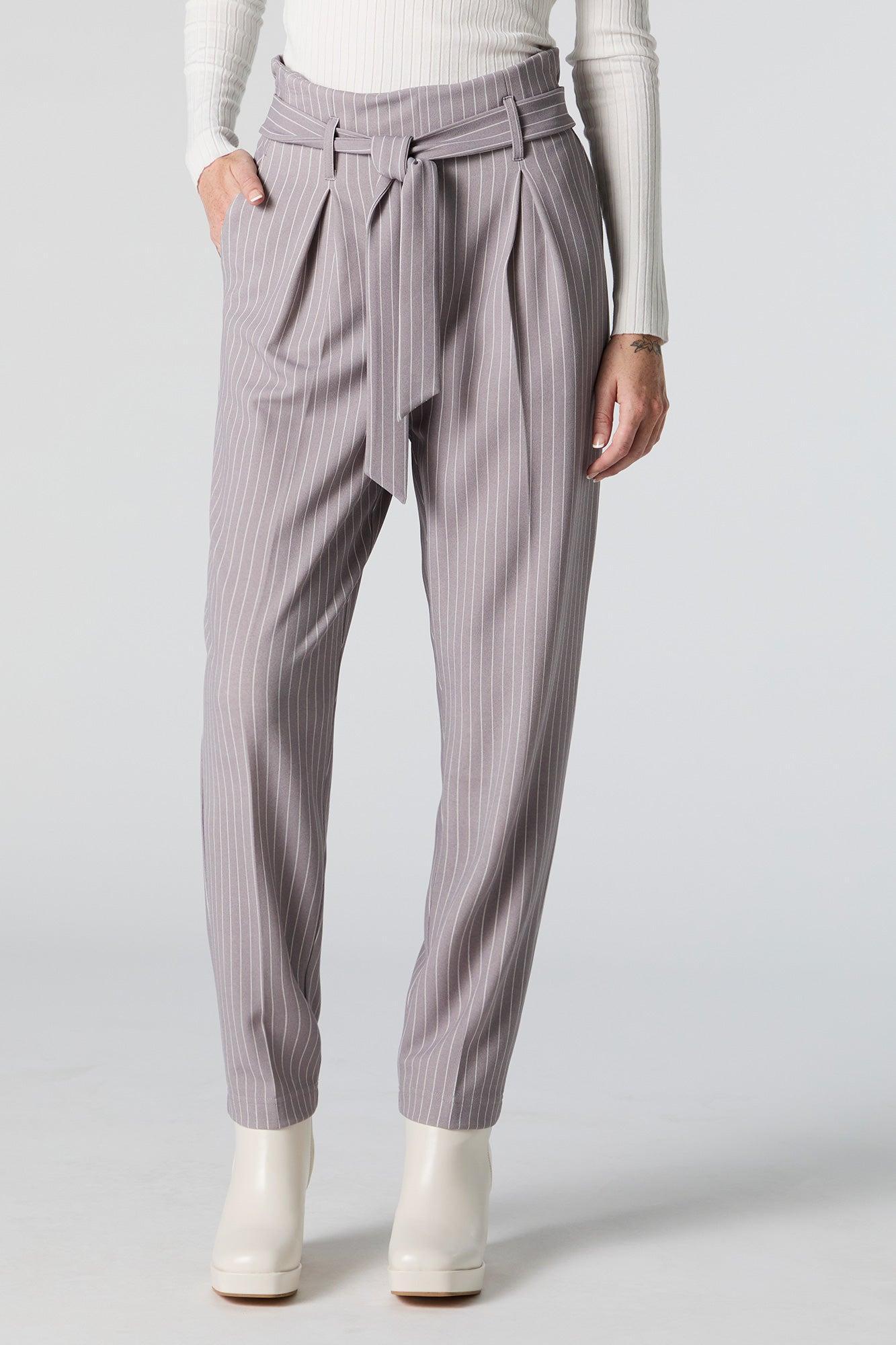 Crepe Paperbag Dress Pant Female Product Image