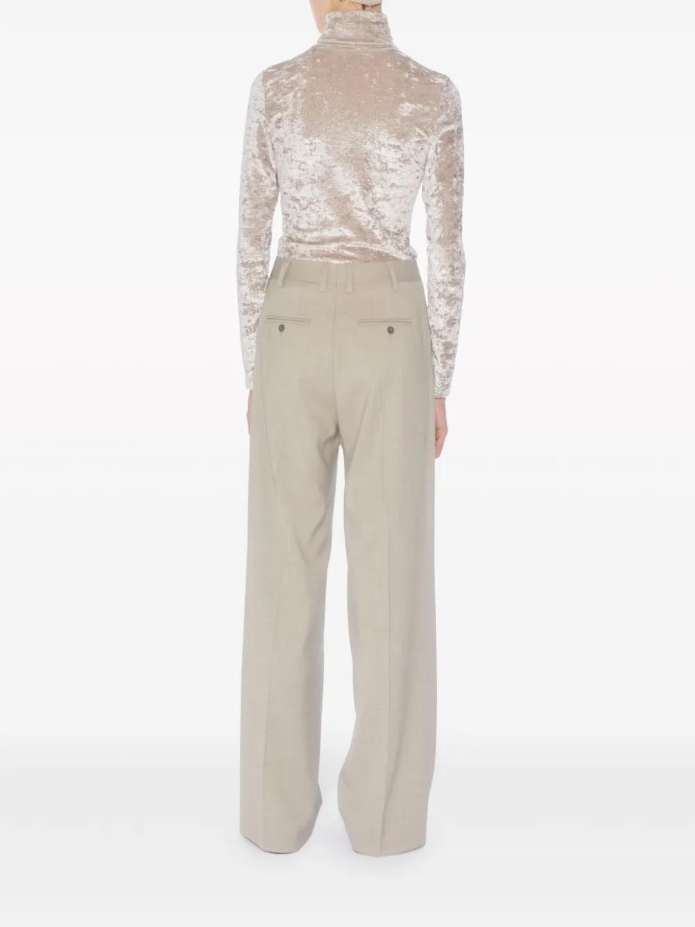 tailored mélange trousers Product Image