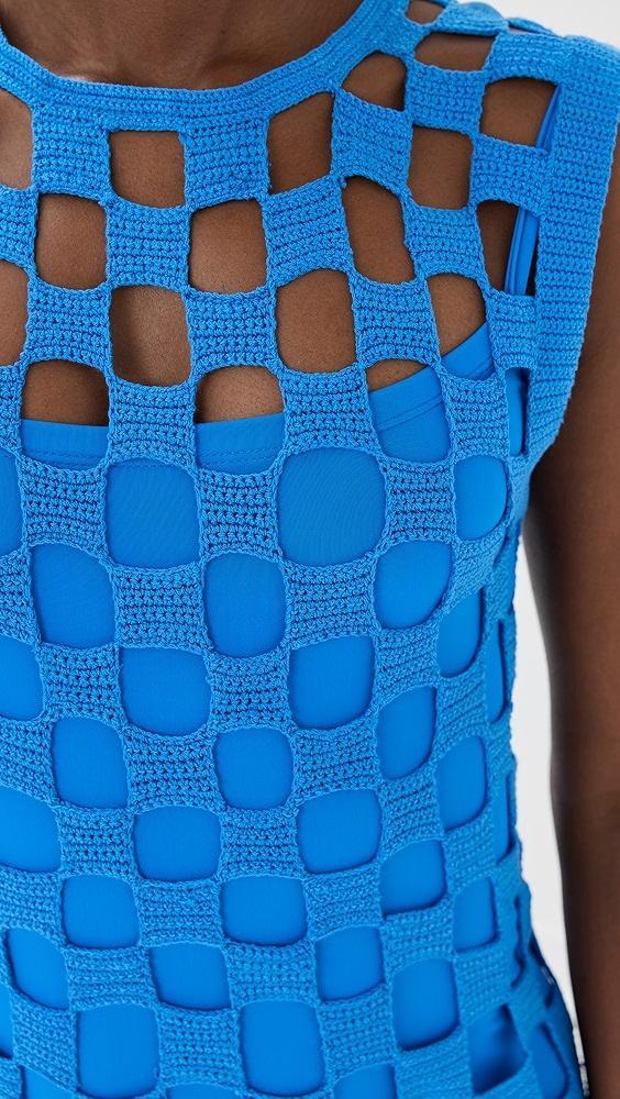 Monse Multi Square Crochet Dress | Shopbop Product Image