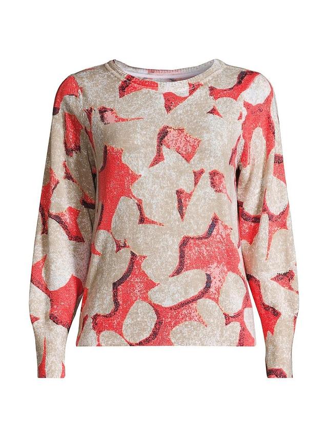 Nic+Zoe Rolling Reef Pullover Sweater Product Image