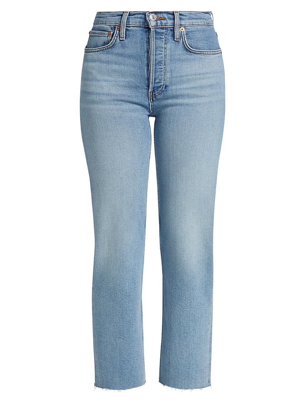 Re/Done Originals High Waist Stovepipe Jeans Product Image