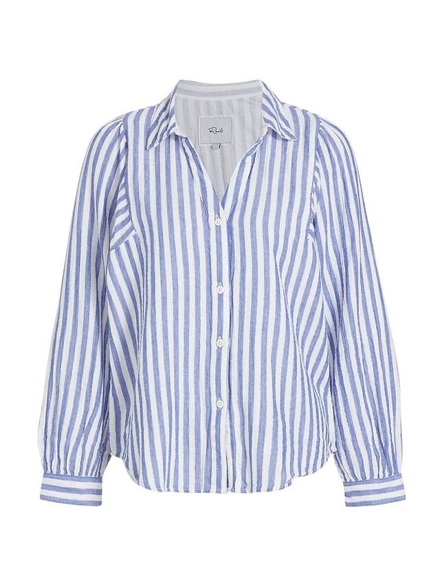 Womens Lo Cotton Striped Shirt Product Image