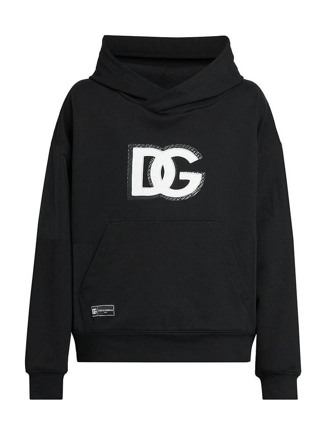 Mens Logo Cotton Hoodie Product Image