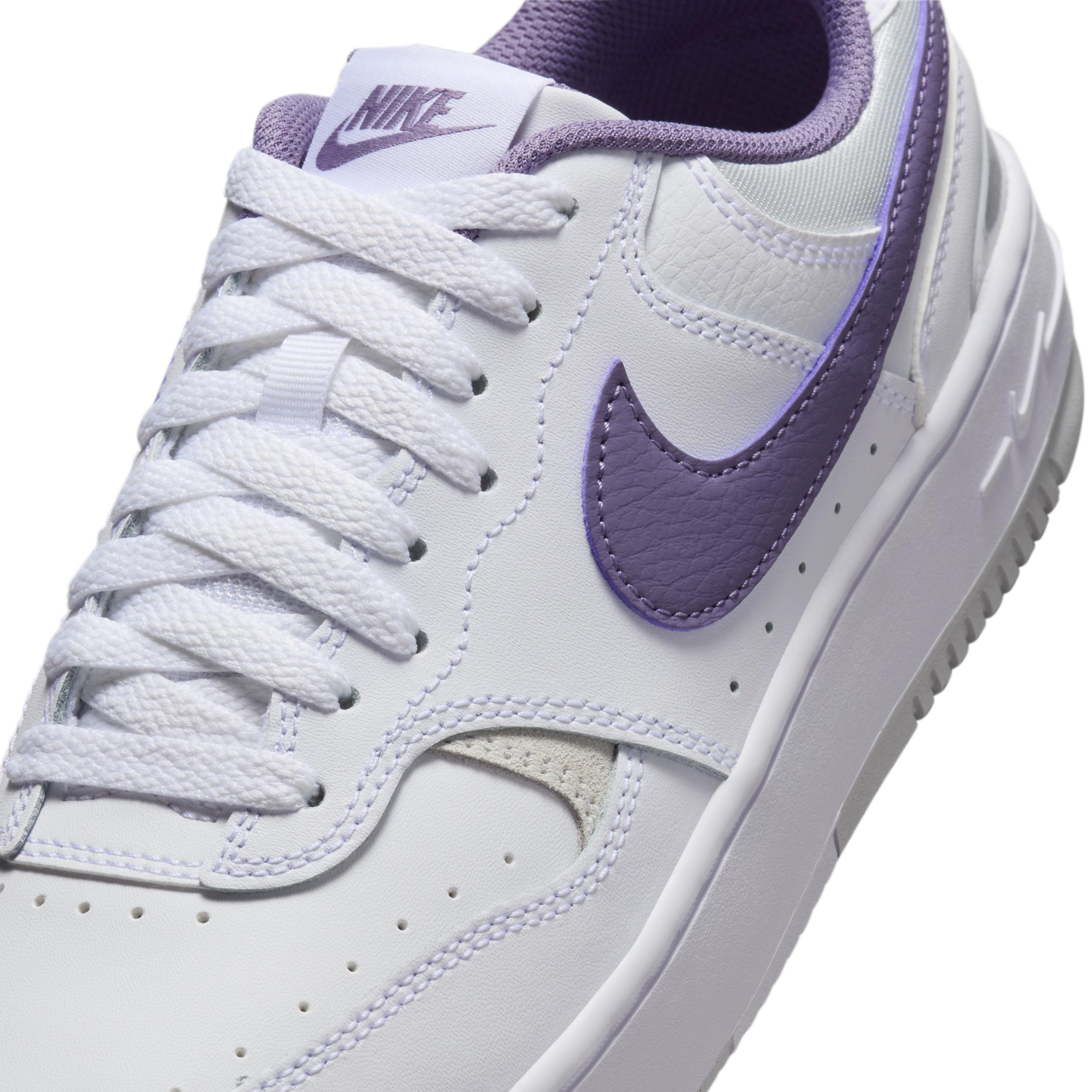 Nike Womens Gamma Force Casual Sneakers from Finish Line - White Product Image