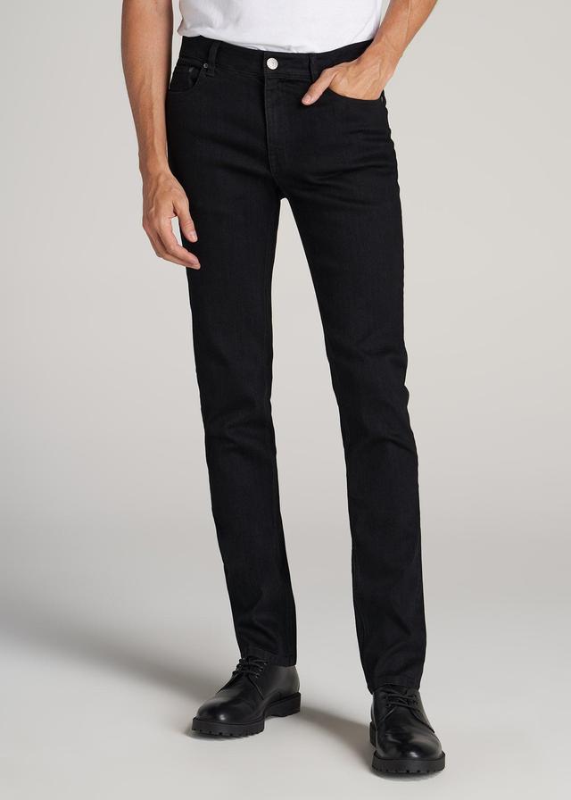 Dylan SLIM-FIT Jeans for Tall Men in Black Male Product Image