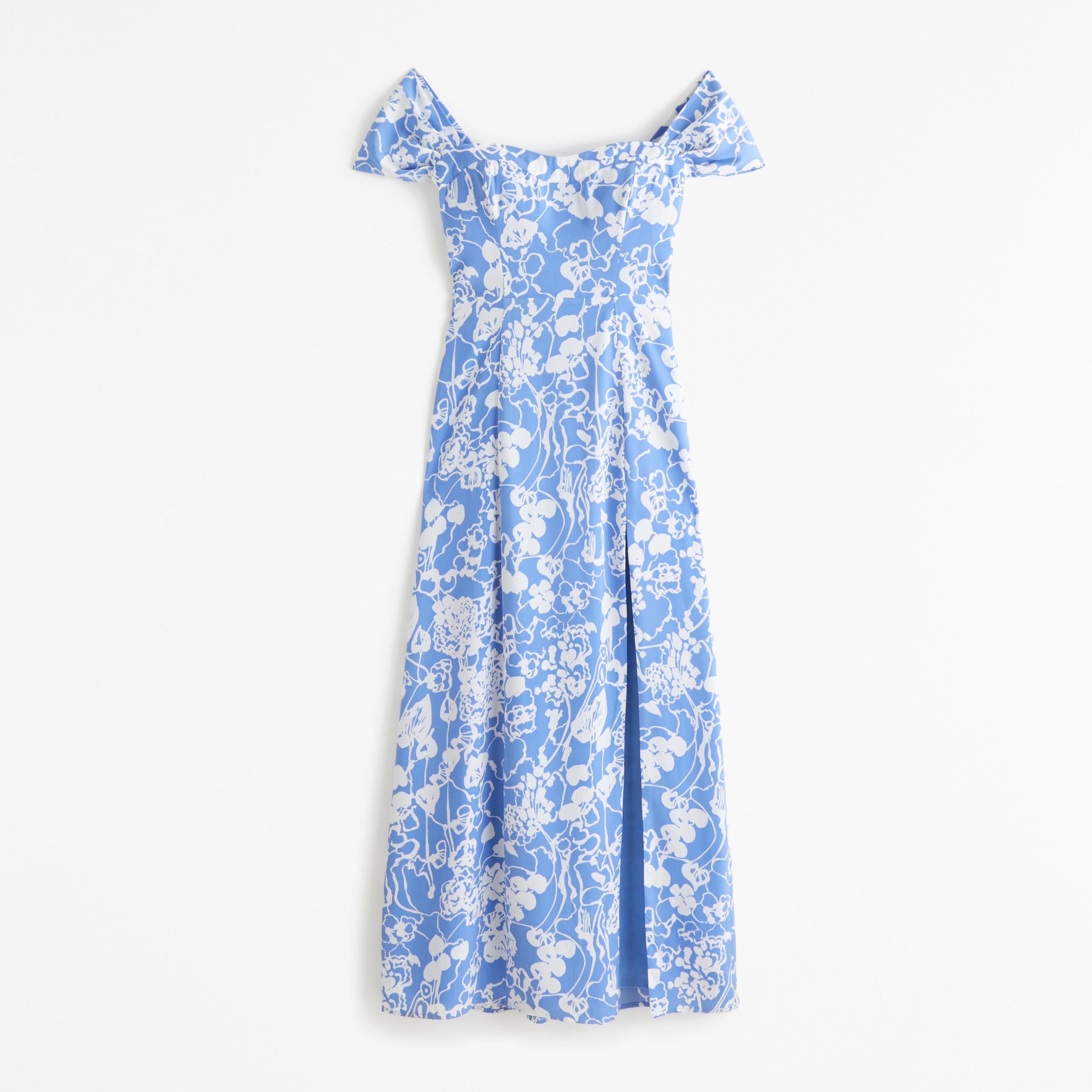 The A&F Camille Off-The-Shoulder Maxi Dress Product Image