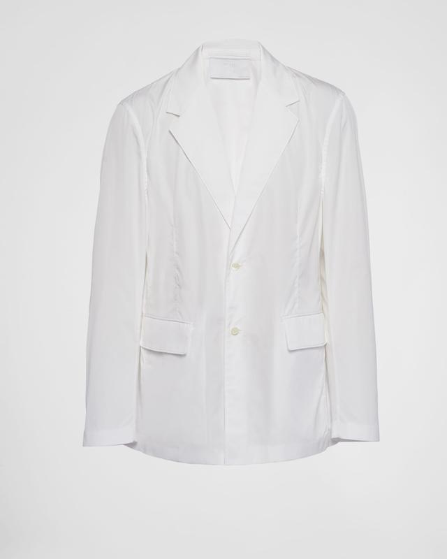 Single-breasted cotton jacket Product Image