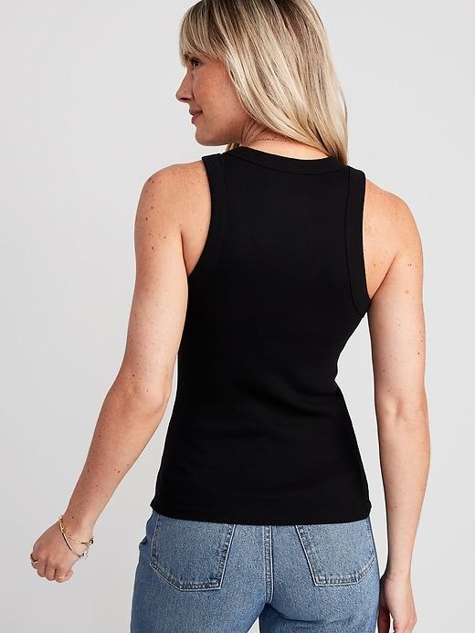 Rib-Knit Tank Top Product Image