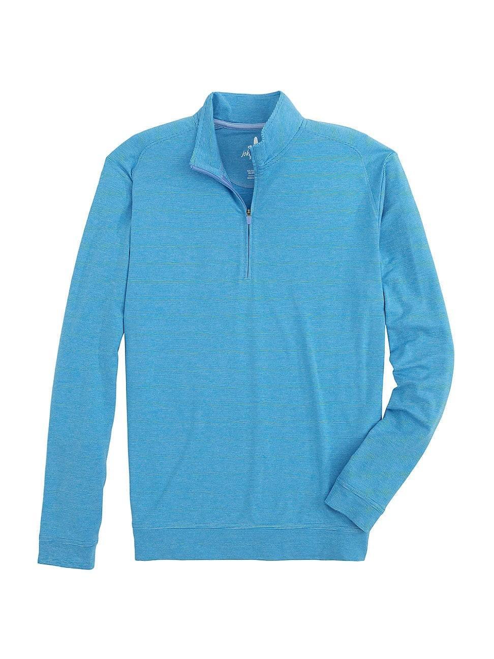 Mens Vaughn Striped Quarter-Zip Pullover Product Image