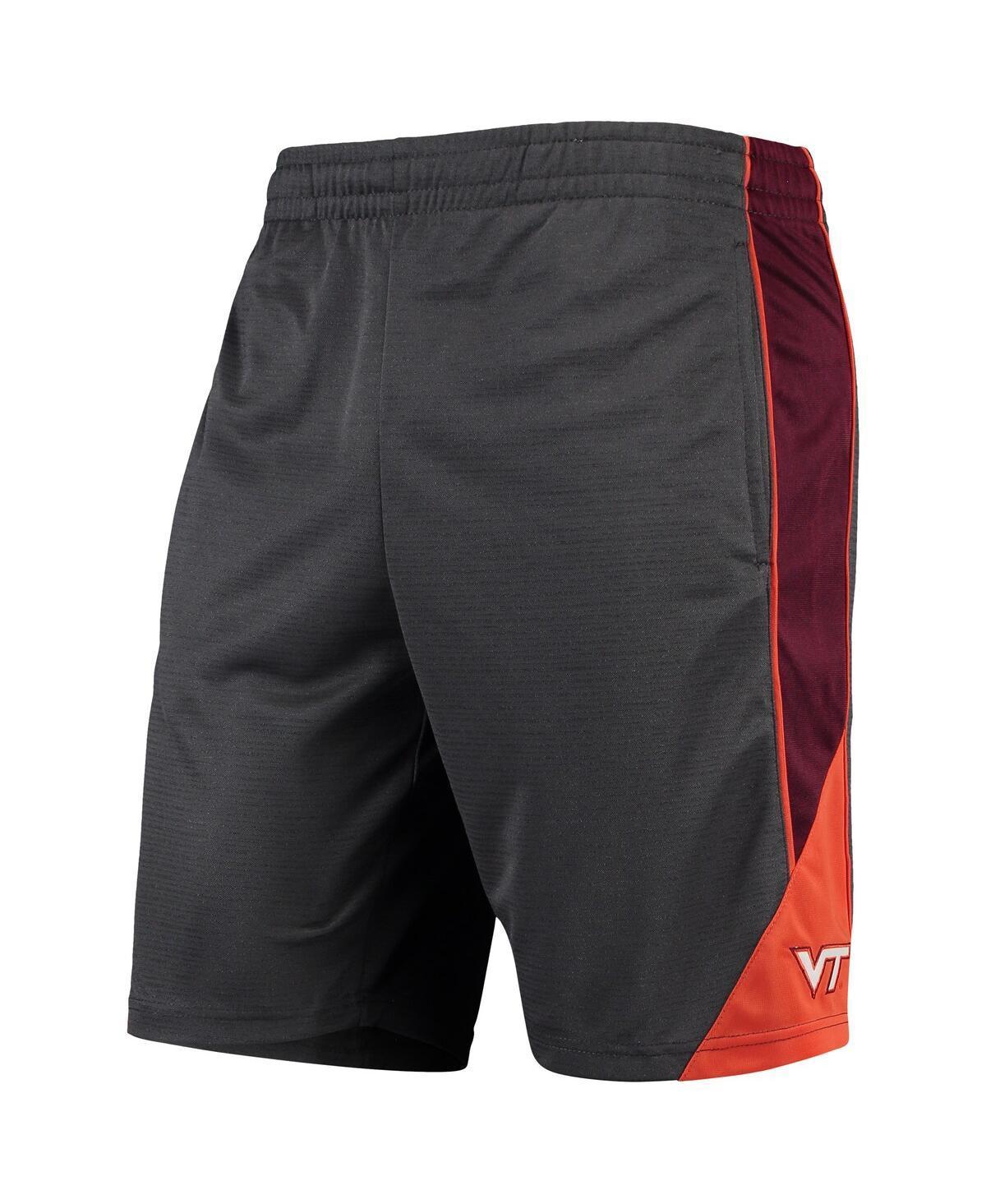 Mens Colosseum Charcoal Virginia Tech Hokies Turnover Team Shorts Product Image