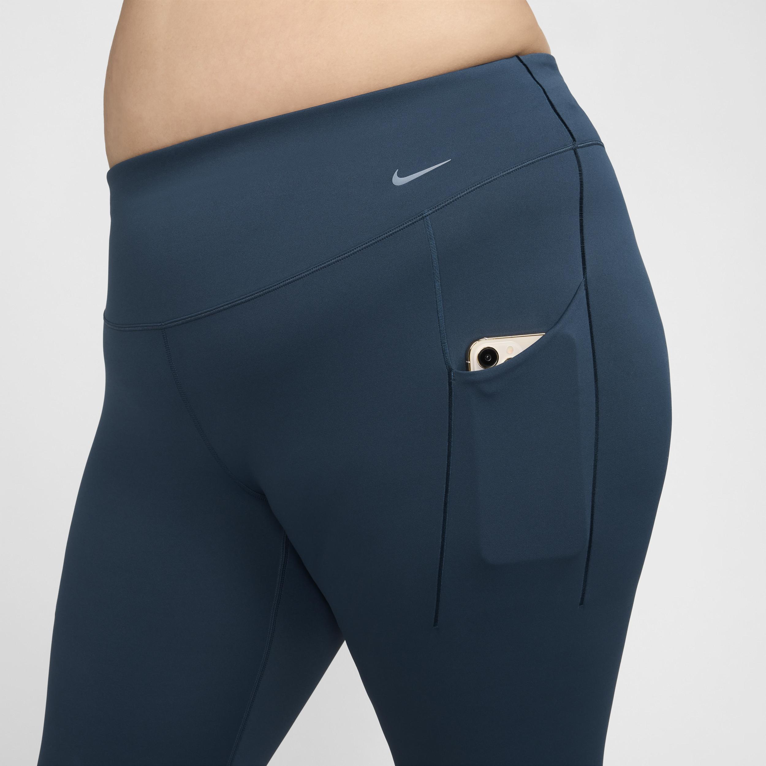 Nike Women's Universa Medium-Support High-Waisted 7/8 Leggings with Pockets (Plus Size) Product Image