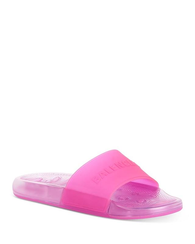 Balenciaga Womens Pool Slide Sandals Product Image