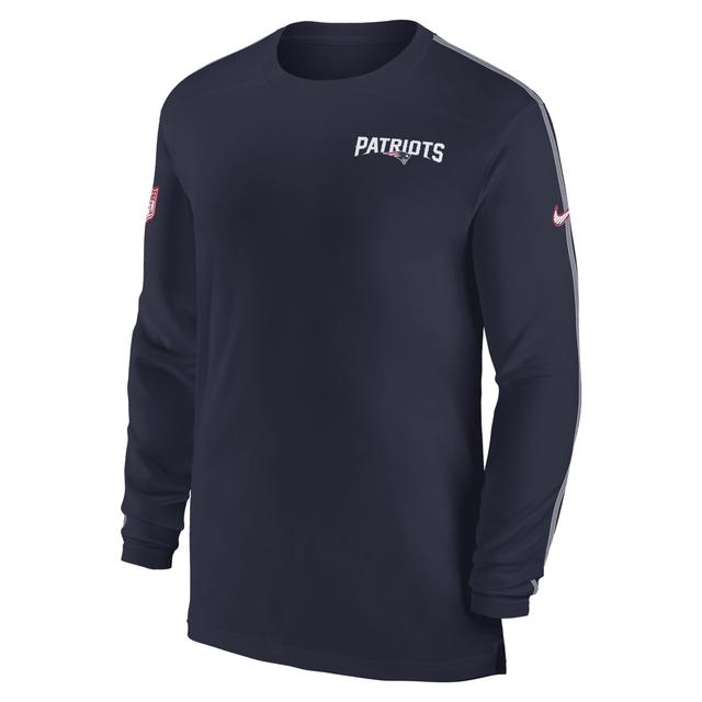 Buffalo Bills Sideline Coach Nike Men's Dri-FIT NFL Long-Sleeve Top Product Image