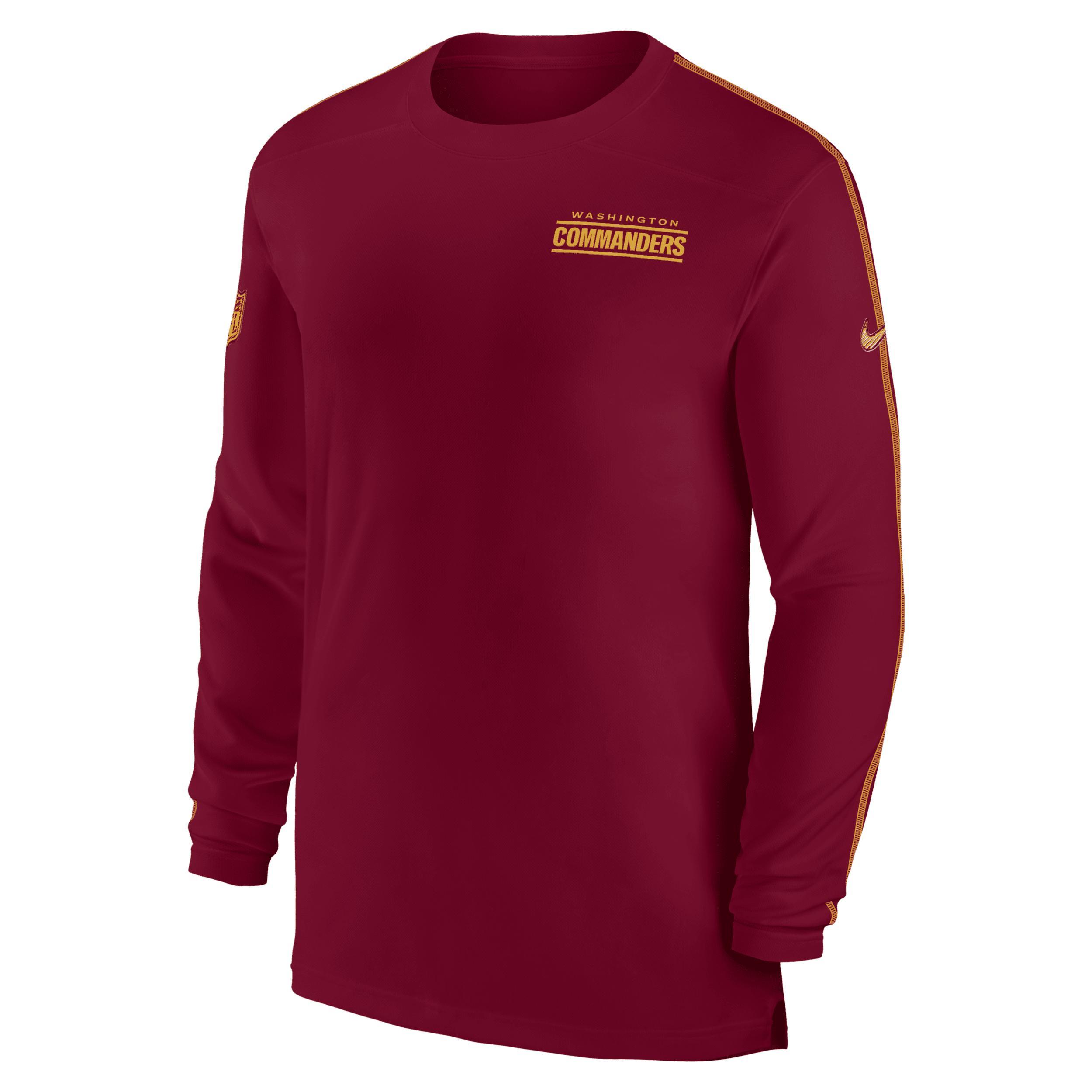 Washington Commanders Sideline Coach Nike Mens Dri-FIT NFL Long-Sleeve Top Product Image