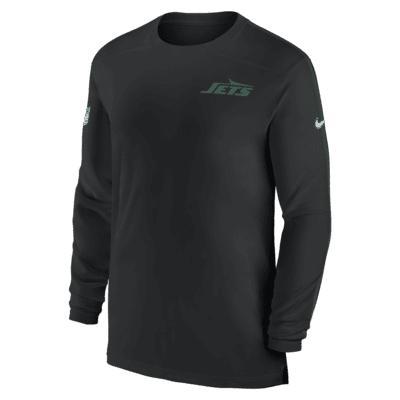 New York Jets Sideline Coach Men's Nike Dri-FIT NFL Long-Sleeve Top Product Image