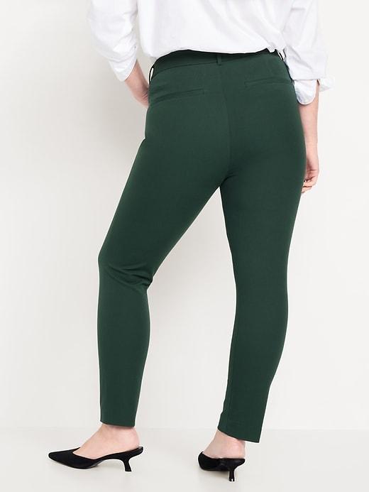 High-Waisted Pixie Skinny Ankle Pants Product Image