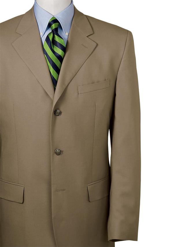 100% Wool Three-button Travel Blazer Product Image