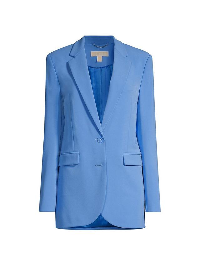 Womens Mensy Two-Button Crepe Blazer Product Image