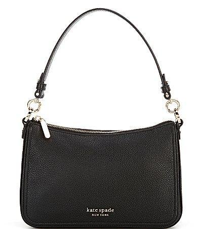 kate spade new york Hudson Pebbled Leather Medium Convertible Crossbody Bag Product Image