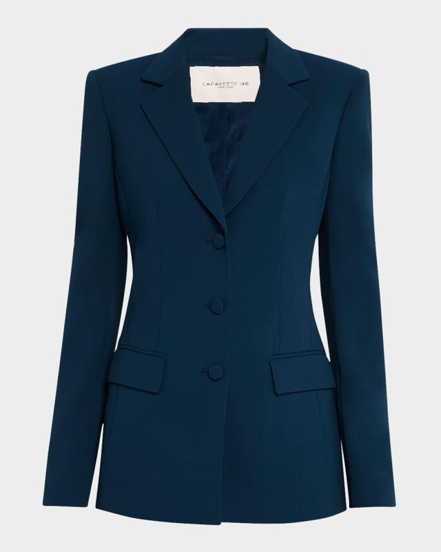 Single-Breasted Tailored Blazer Product Image