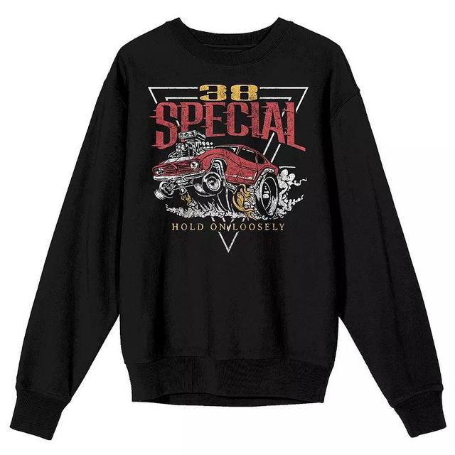 Mens 38 Special Hold On Loosely Long Sleeve Graphic Pullover Product Image