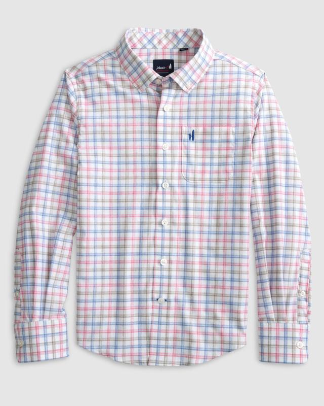 johnnie-O Performance Jr. Button Up Shirt - Hauser Product Image