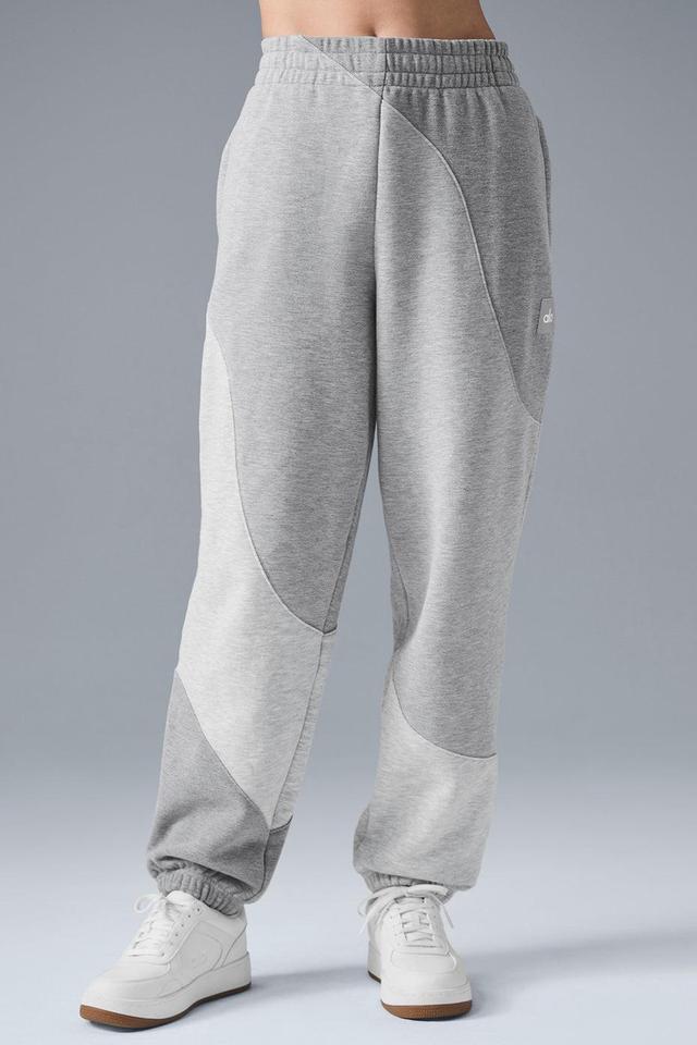 Make Waves Sweatpant - Athletic Heather Grey Tonal Female Product Image