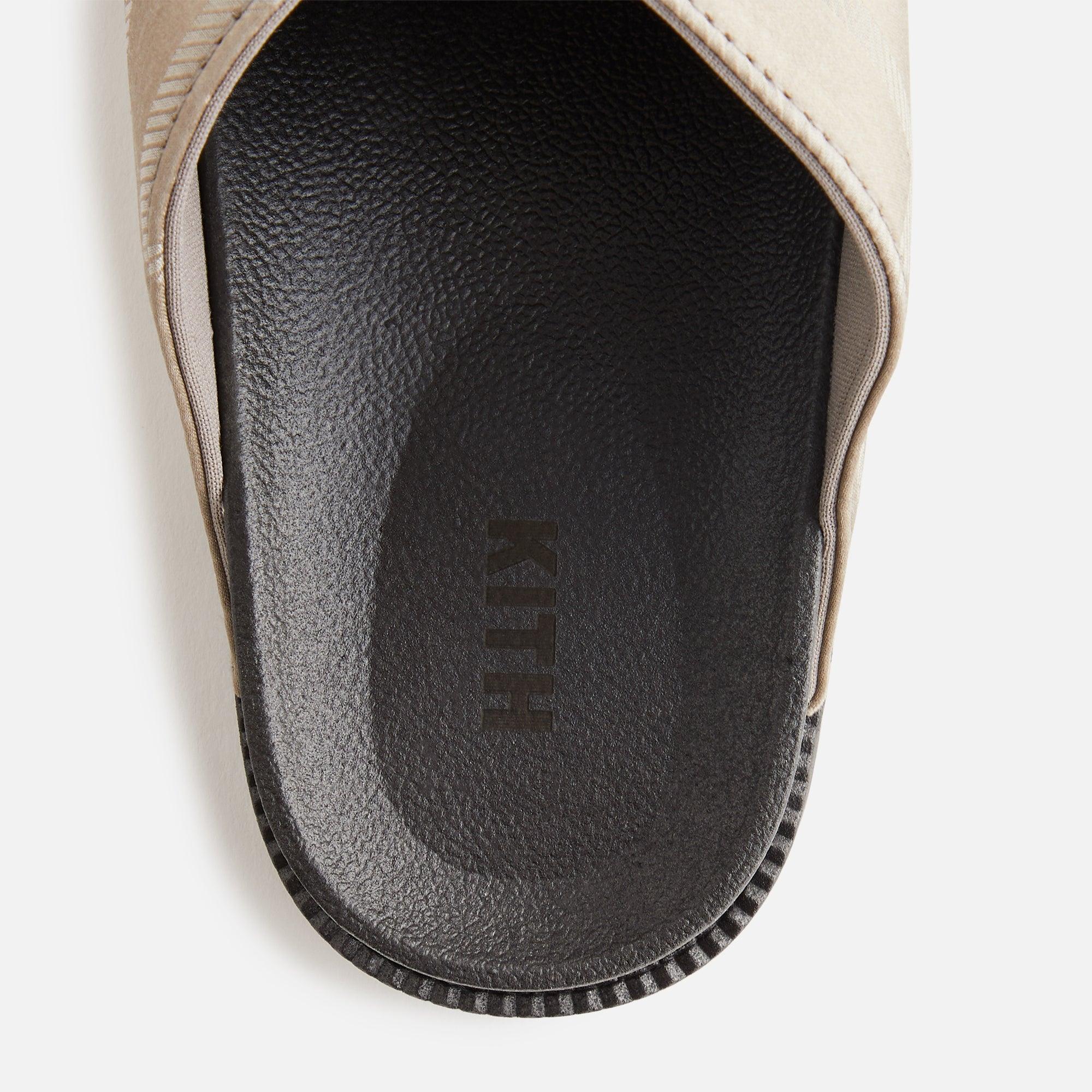 Kith Women Monogram Criss Cross Slides - Astro Female Product Image