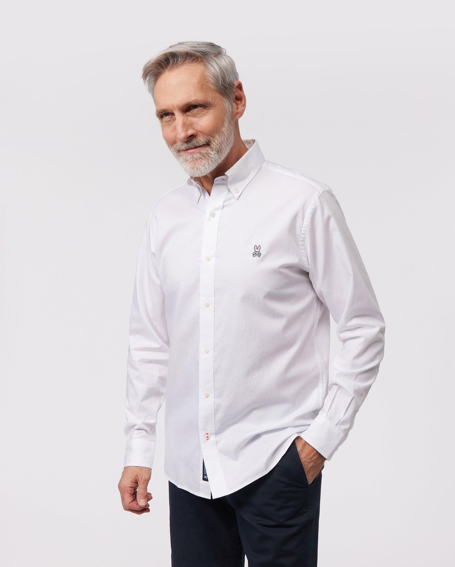 MENS CLASSIC OXFORD LONG SLEEVE SHIRT - B6C655X1PC Male Product Image