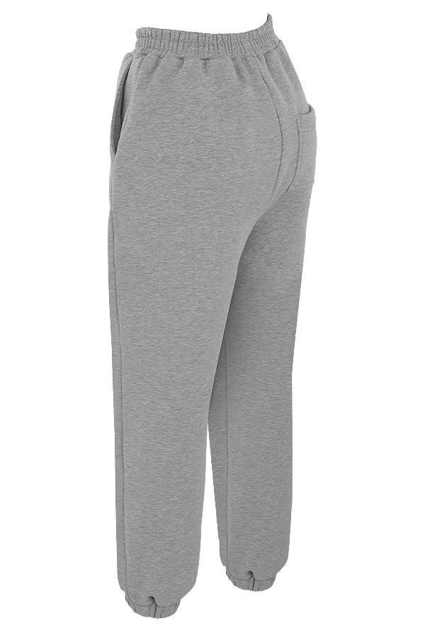 Sky Grey Fleece Back Jogging Trousers Product Image