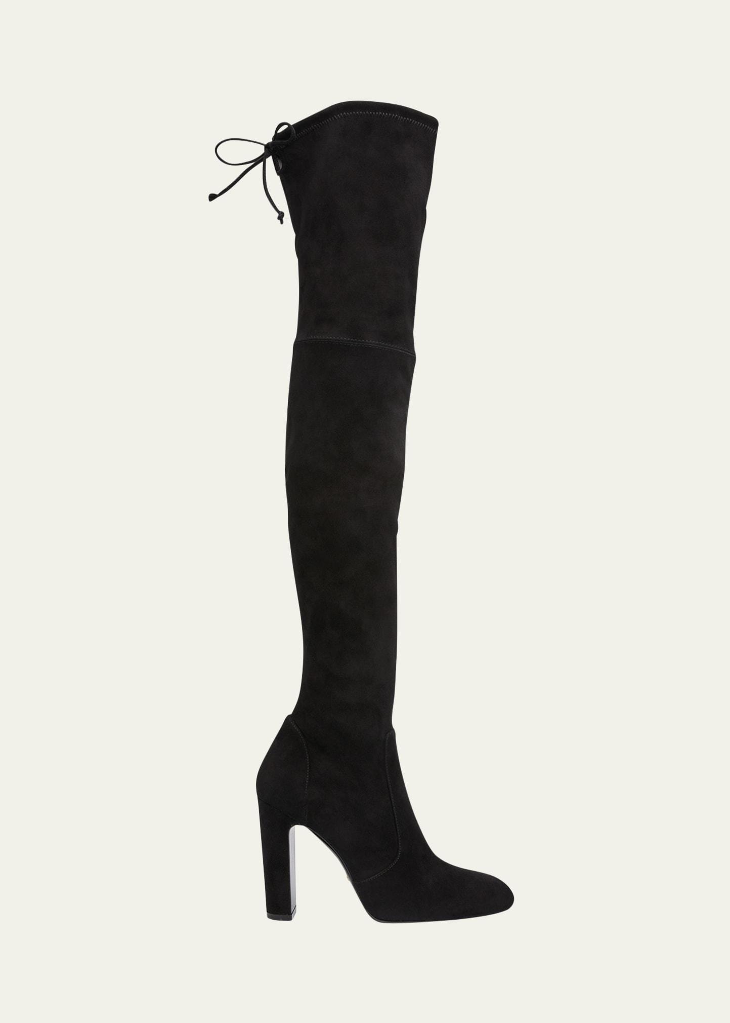 Womens Vidaland 100MM Suede Over-the-Knee Boots Product Image